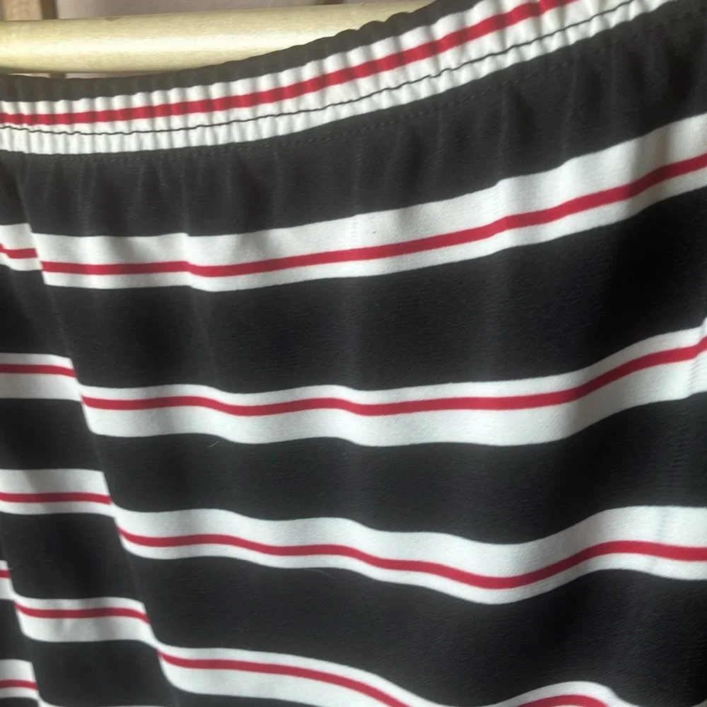 FINAL MARKDOWN Mixit Striped Black and White Women's Skirt xl